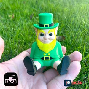 Leprechaun Shoulder Pal / No Supports / 3MF Included
