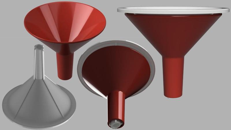 Fully Parametric VENTED Funnel - PROTOTYPE