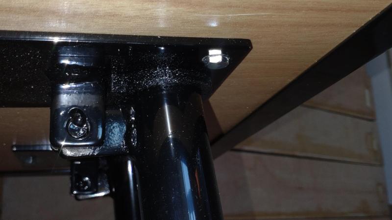 Stabilizing ring for HBM foldable workbench