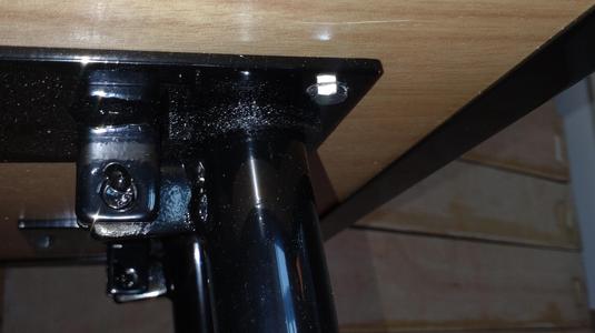 Stabilizing ring for HBM foldable workbench