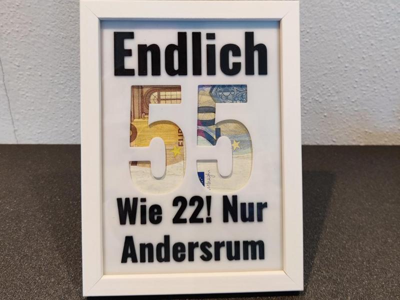 Birthday gift - Finally 55!