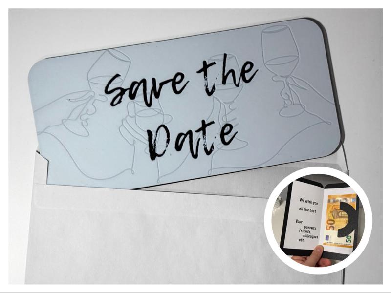 greetings card Save the Date