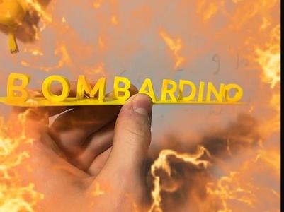 Bombardino Crocodilo dual text illusion