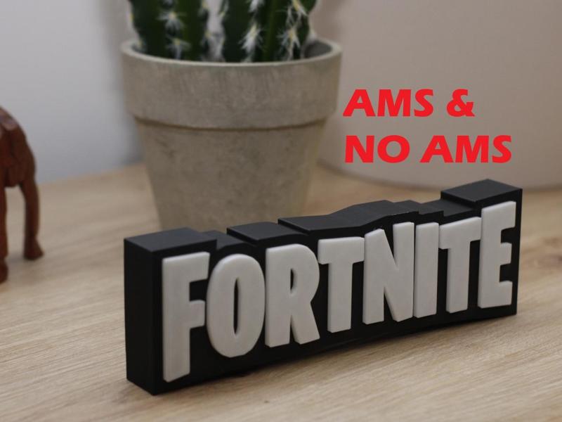 FORTNITE logo/sign no AMS & AMS