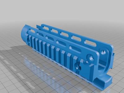 JG plastic body MP5 B&T clone handguard