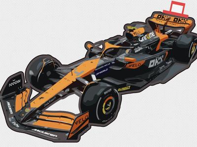 Mclaren F1 flexi toy