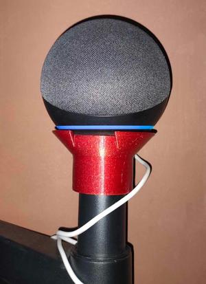 Amazon Echo Dot 5 36mm pipe mount