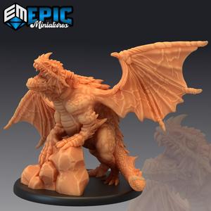 Cave Dragon Roar / Earth  Drake / Winged Mountain Encounter / Magical Beast
