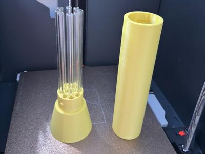 Holder for 8 mm glass straws