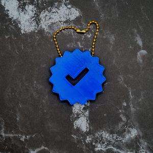 Verified Badge Keychain
