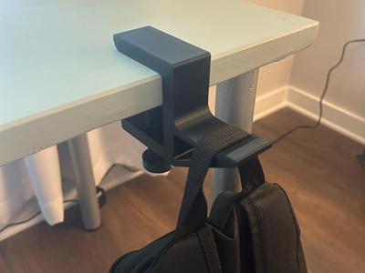 Adjustable Backpack Desk Hook 