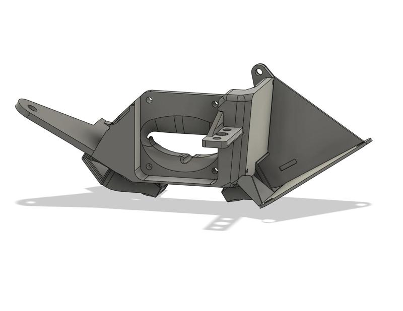 Dual 5015 Fan Shroud for Micro Swiss NG