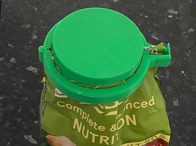 Extra Large Bag Clip With Screw On Lid
