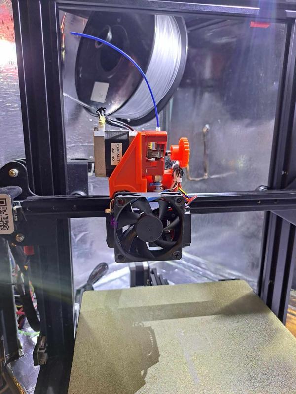 Ender 3 direct drive mount + Cr Toutch NO SUPPORTS
