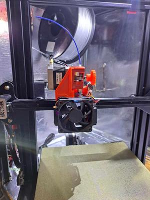 Ender 3 direct drive mount + Cr Toutch NO SUPPORTS