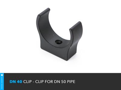 DN 40 Clip - Clip for DN 40 Pipe