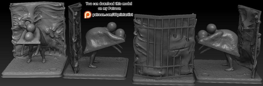 Abstract Daddy  Silent Hill 2 Remake 3d print model Fan Art
