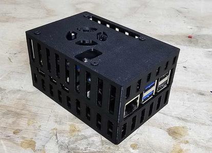 Raspberry PI 5 Case with PoE Hat and NVMe Base support