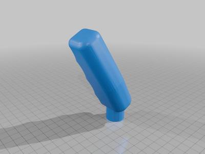 Angled STi Shift Knob