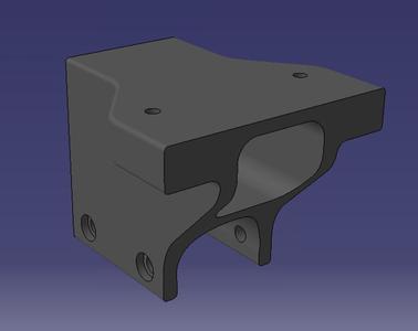 Logitech G920 shifter mount for Oplite GTR S8 simrig