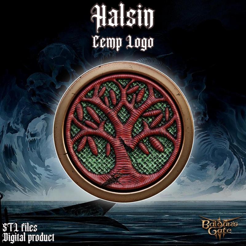 Fantasy Halsin Cemp Outfit Logo Baldurs Gate 3