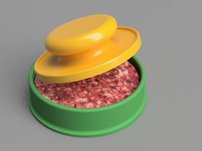 Hamburger press