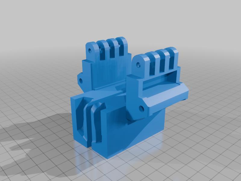 Packout organizer latches with packout hangers 