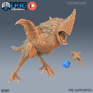 Beak Runner Jumping / Feathered Raptor / Flightless Bird / Ancient Giant Chicken / Evil Dinosaur / Jurassic Encounter