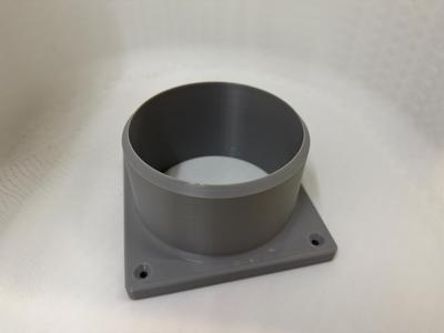 4" Exhaust Vent Flange with Optional Gasket