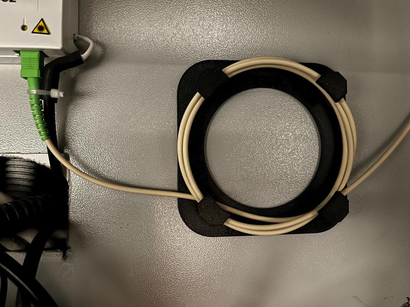 Optical fiber loopback