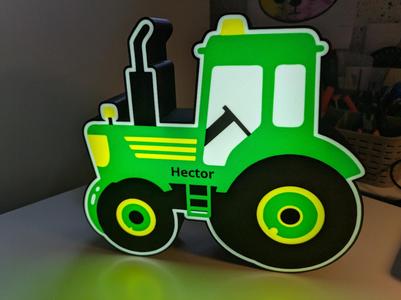 tractor lightbox