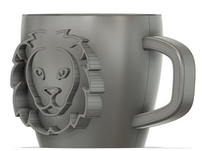 Lion Coffee Mug