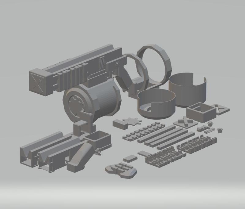FHW Riveter Rifle Cosplay Toy