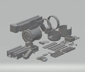 FHW Riveter Rifle Cosplay Toy
