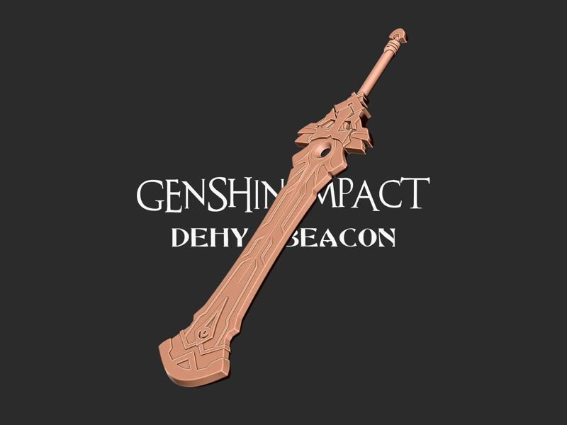 Genshin impact - Dehya Beacon of the Reed Sea 3D print model