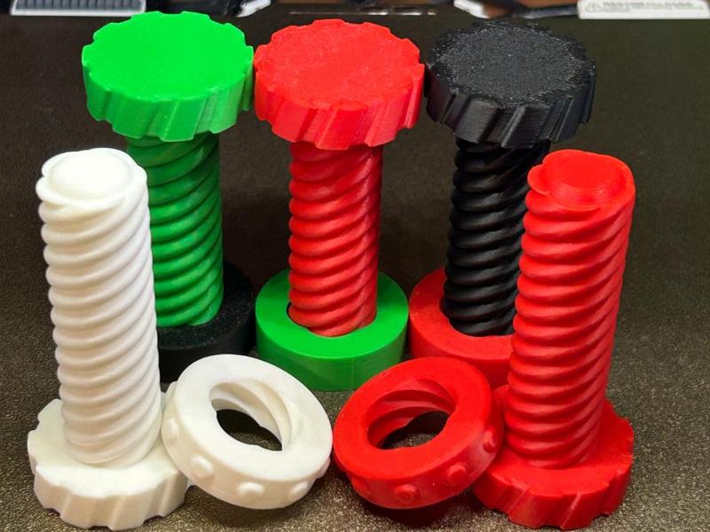 Coil Spinning Fidget! Print in Place!