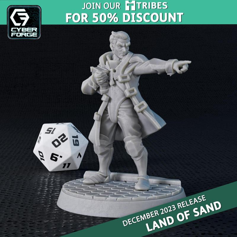 Cyber Forge Return to Land of Sand Cyril Hawk Mentor
