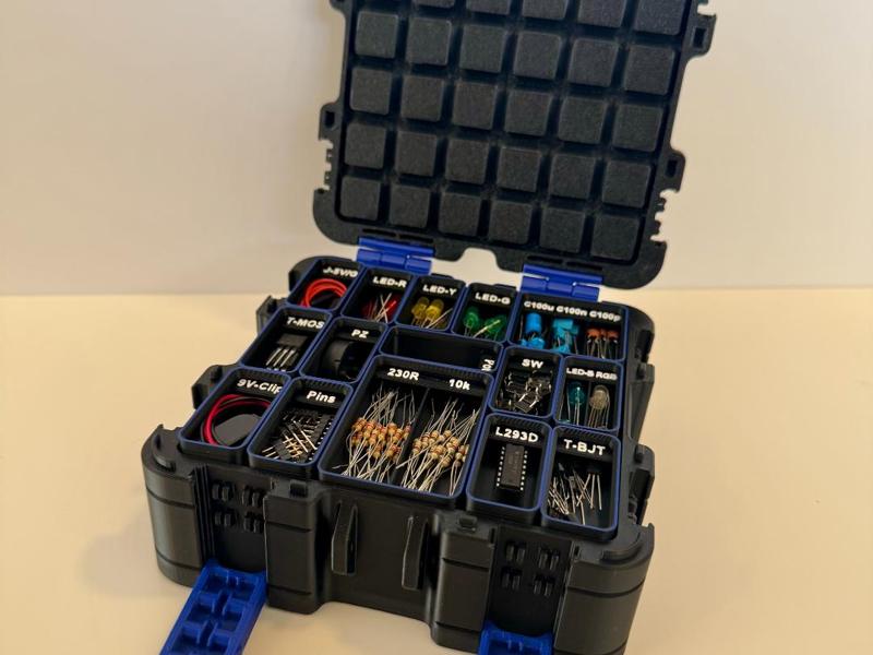 GridFinity Storage Boxes - Half Size
