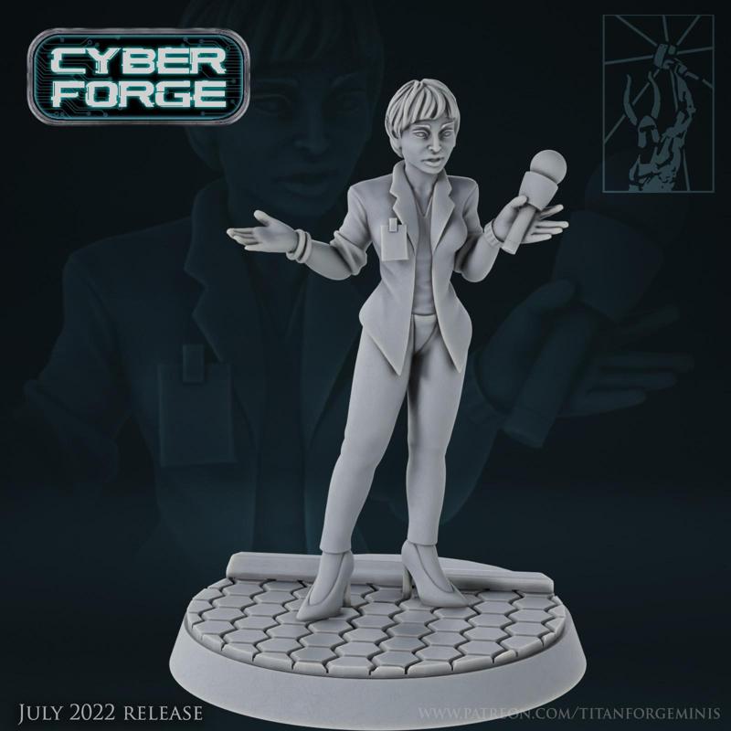 Cyber Forge Anniversary Route 77 Krystal Bonte