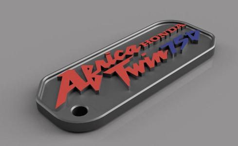 Africa Twin 750 Honda Type 2/2A - Key chain - Portachiavi - Porte Clès - 钥匙链