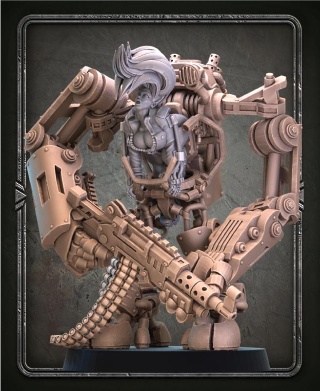 G.O.R.I.L.L.A. exosuit Pinup Pilot