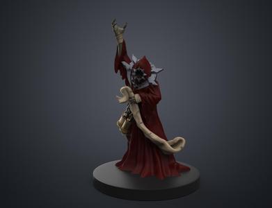 Necromancer Apprentice DnD Figure - Darkest Dungeon