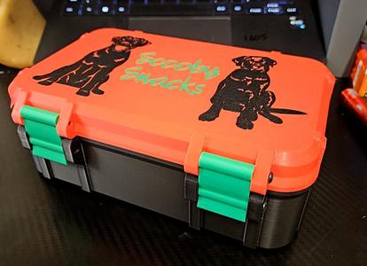 Scooby Snacks Dog biscuits box (Rugged edition) 