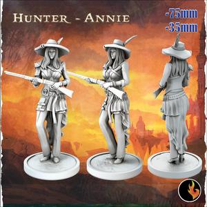 Annie - Dark Fantasy Minis - 75mm + 35mm Scale