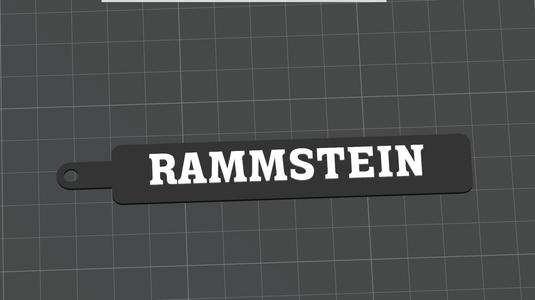 Rammstein Keychain