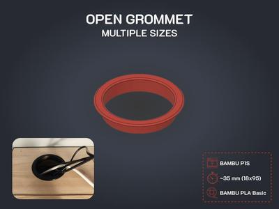 Open Desk Grommet - Multiple sizes