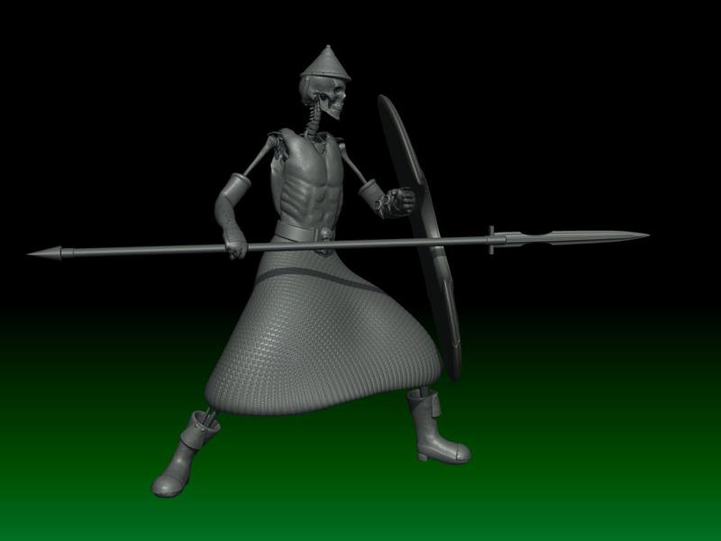 Ancient Skeleton Phalanx