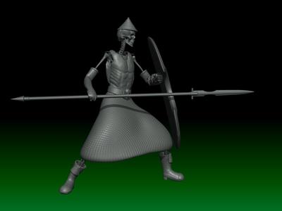 Ancient Skeleton Phalanx