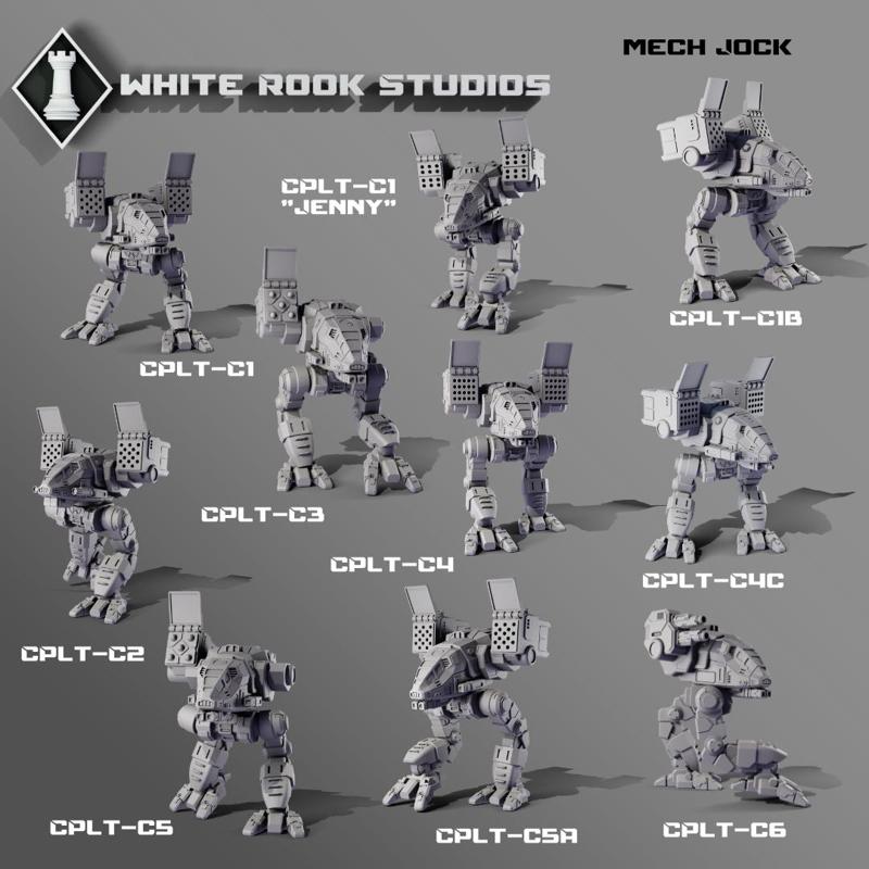 American Mecha - CPLT Launcher - Mech Jock