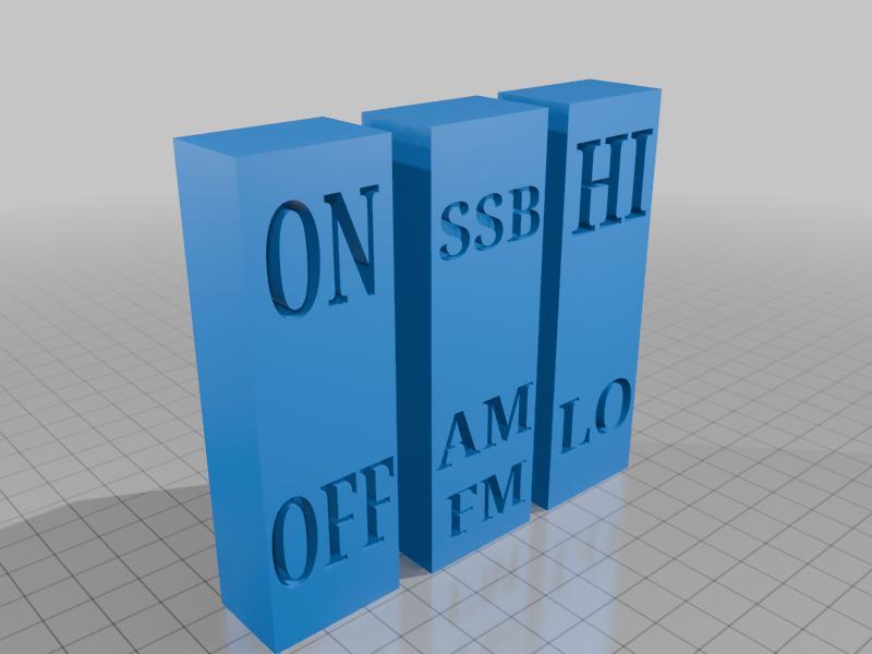 CB Amp Switch Markers - BL300